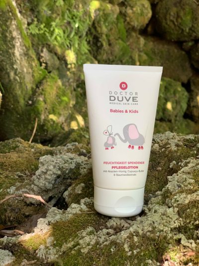 Milde Pflegelotion von Dr. Duve Babies&Kids www.doctor-duve.com